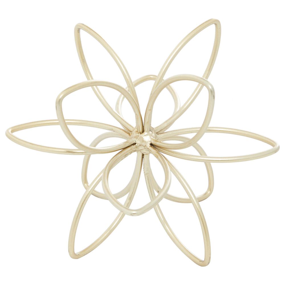 CosmoLiving by Cosmopolitan 3D Geometric Sculpture in Gold &#40;Set of 3&#41;, , large