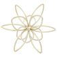CosmoLiving by Cosmopolitan 3D Geometric Sculpture in Gold (Set of 3), , large