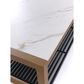 Clear Creek Collection Cove Outdoor Coffee Table in Charcoal and Black, , large