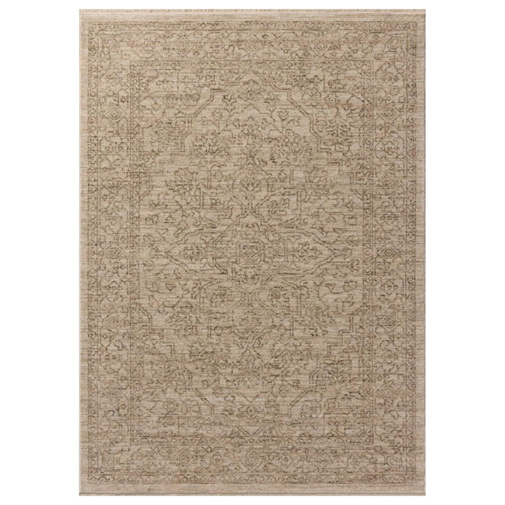 Loloi II Newman 2"7" x 8" Taupe and Bone Runner, , large