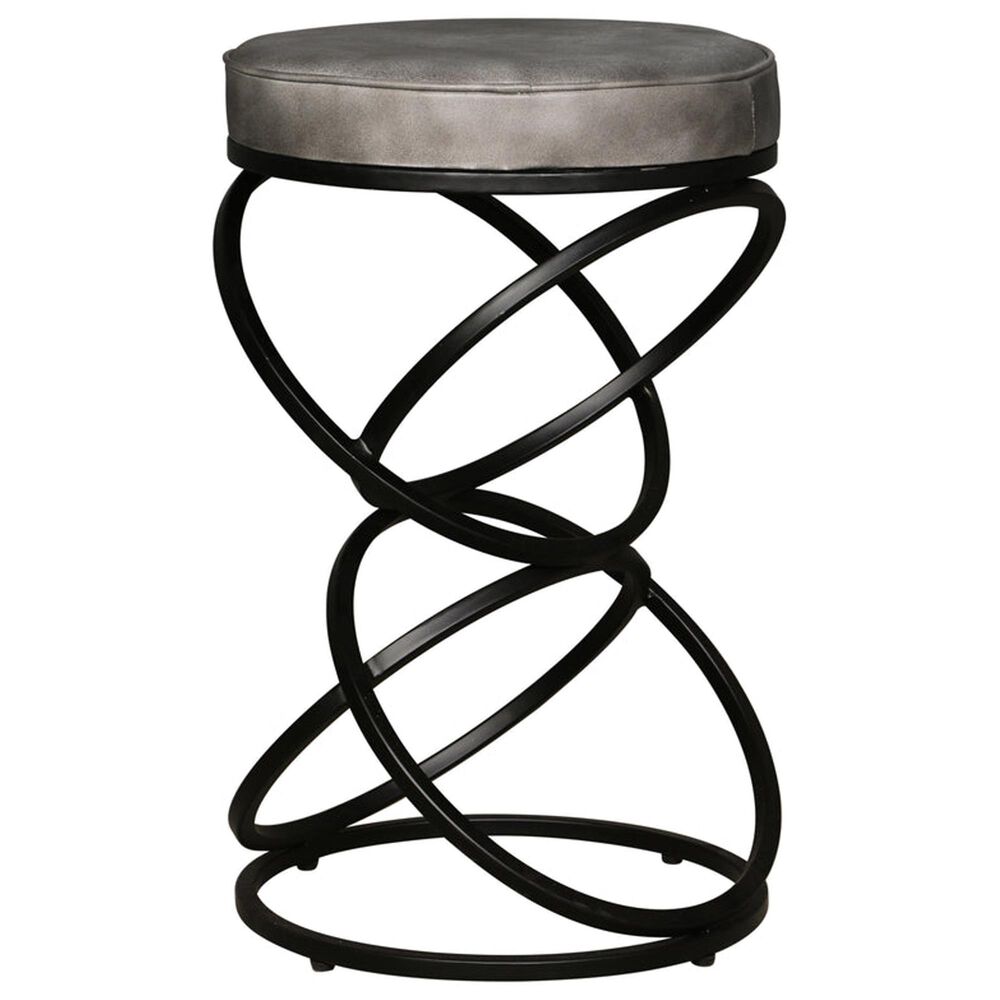 Porter Design Polaris 24" Counter Stool in Gray, , large