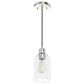 Hunter Lochmeade 1-Light Mini Pendant in Brushed Nickel, , large