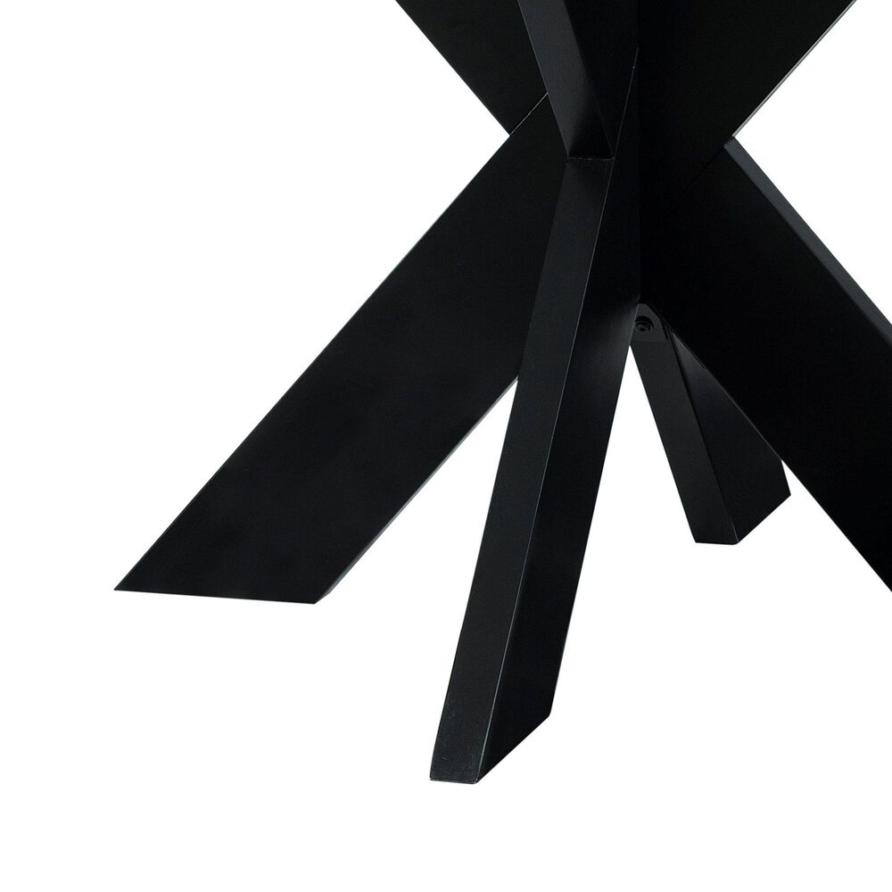 Linden Boulevard Auden Dining Table in Black - Table Only, , large