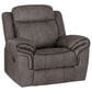 Linon Home Decor Galloway Manual Recliner in Stone Grey, , large