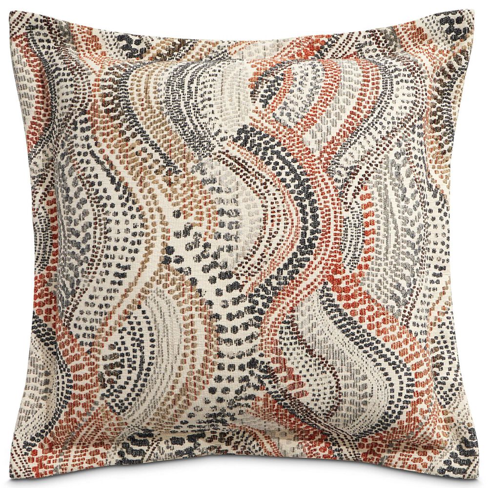 Vista Haus Wiley 21" x 21" Square Throw Pillow in Spice, , large