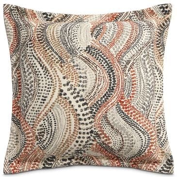 Vista Haus Wiley 21" x 21" Square Throw Pillow in Spice, , large