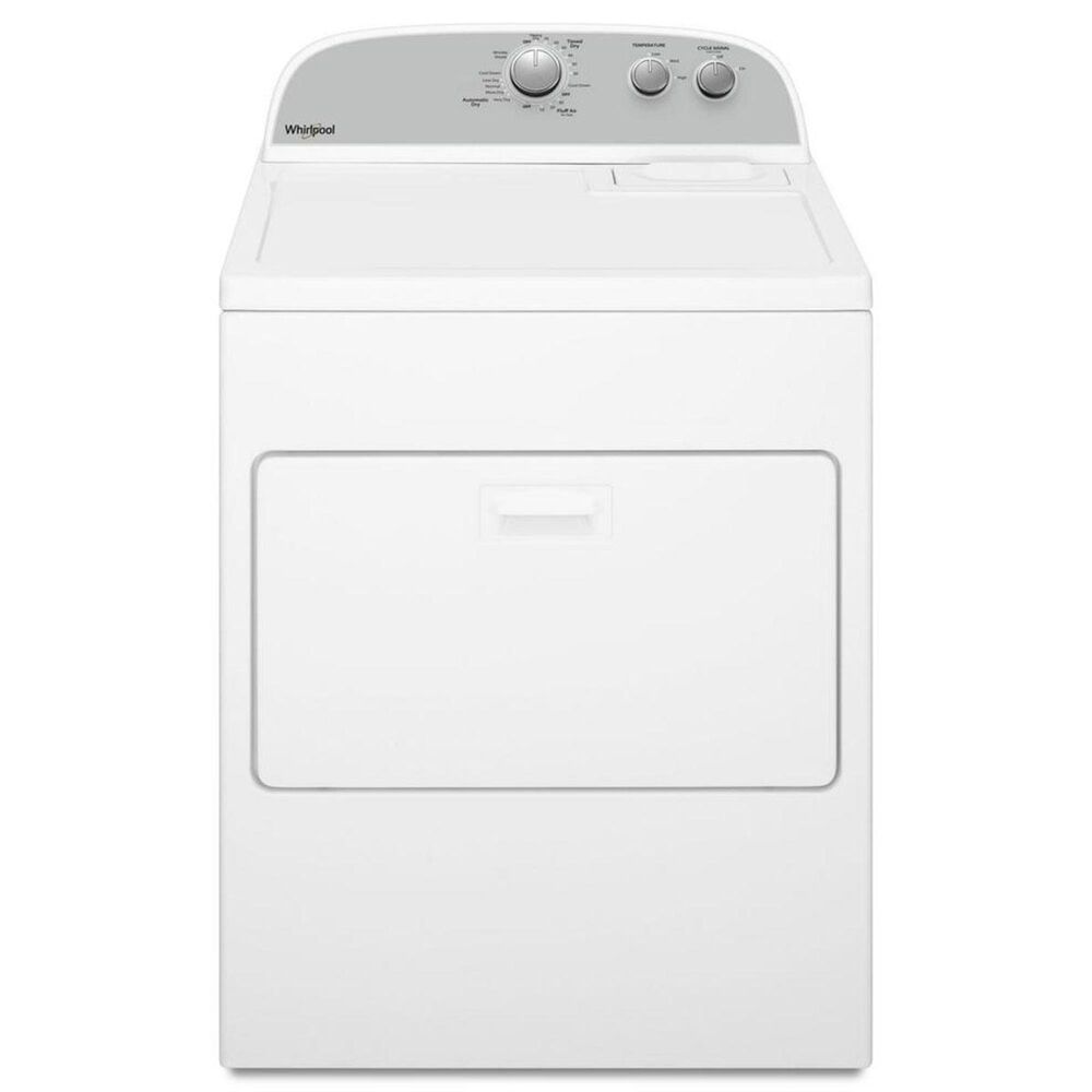Whirlpool 7 Cu. Ft. Electric Dryer in White, , large
