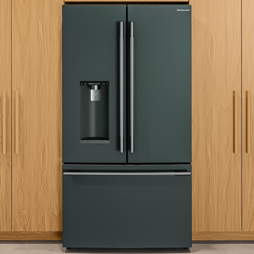 KitchenAid 23.1 Cu. Ft. Counter-Depth French Door Refrigerator in Juniper, , large
