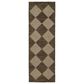 Momeni Willow WLO-4 2"6" x 8" Brown Runner, , large