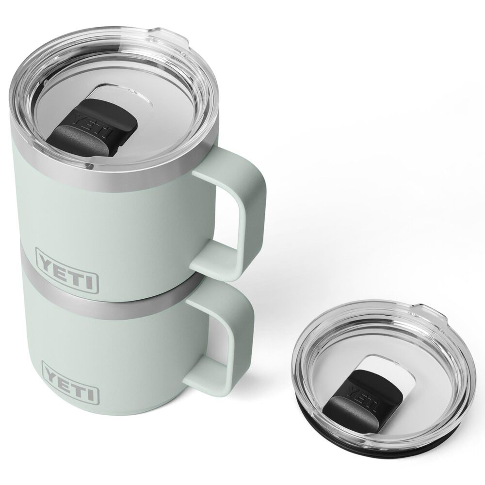 YETI Rambler 14 Oz Stackable Mug with DuraSip Ceramic Lining in Ridgeline, , large