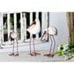 Maple and Jade 3-Piece Bird Decorative Sculpture Set in White and Red-Orange, , large