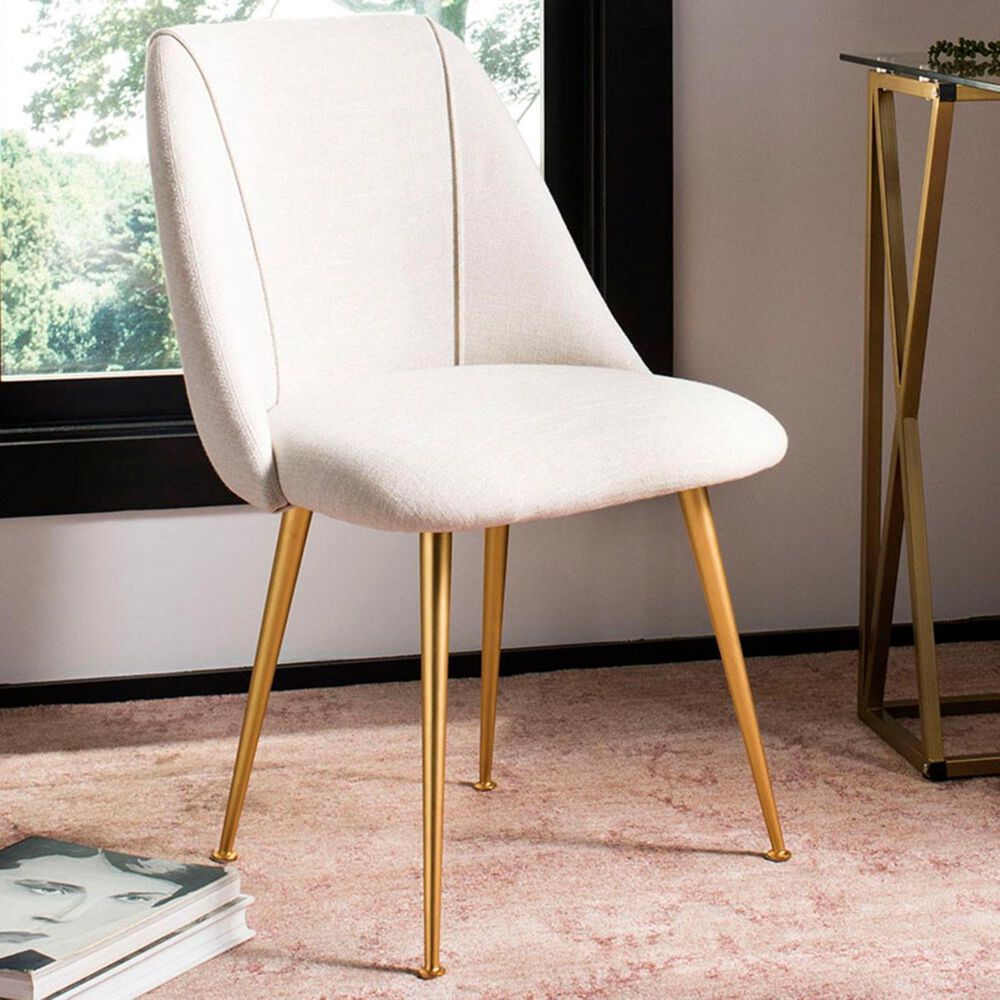 Safavieh Foster Accent Chair in Cream, , large