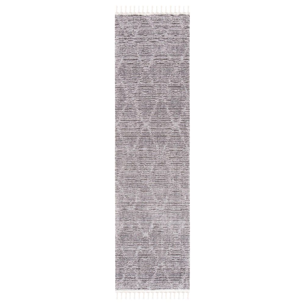 Safavieh Marrakesh 2"2" x 10" Grey Runner, , large