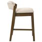 Armen Living Landyn Counter Height Stool in Sepia Brown, , large