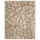 Feizy Kimball Ivory, Brown and Tan 3"6" x 5"6" Area Rug, , large