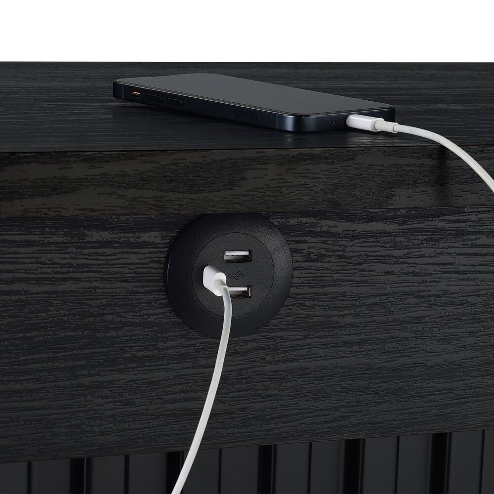 Mayberry Hill Leilani Bar Table in Black, , large