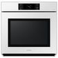 Samsung Bespoke Bespoke 30" Single Electric Wall Oven with Convection in White Glass, , large