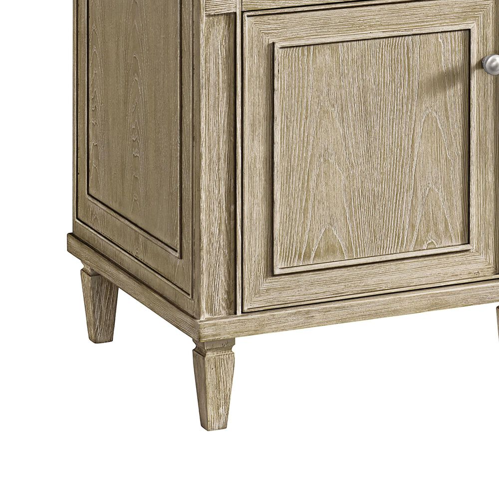 James Martin Vanities Lorelai 60&quot; Double Vanity in Whitewashed Oak with 3 cm Eternal Marfil Quartz Top, , large