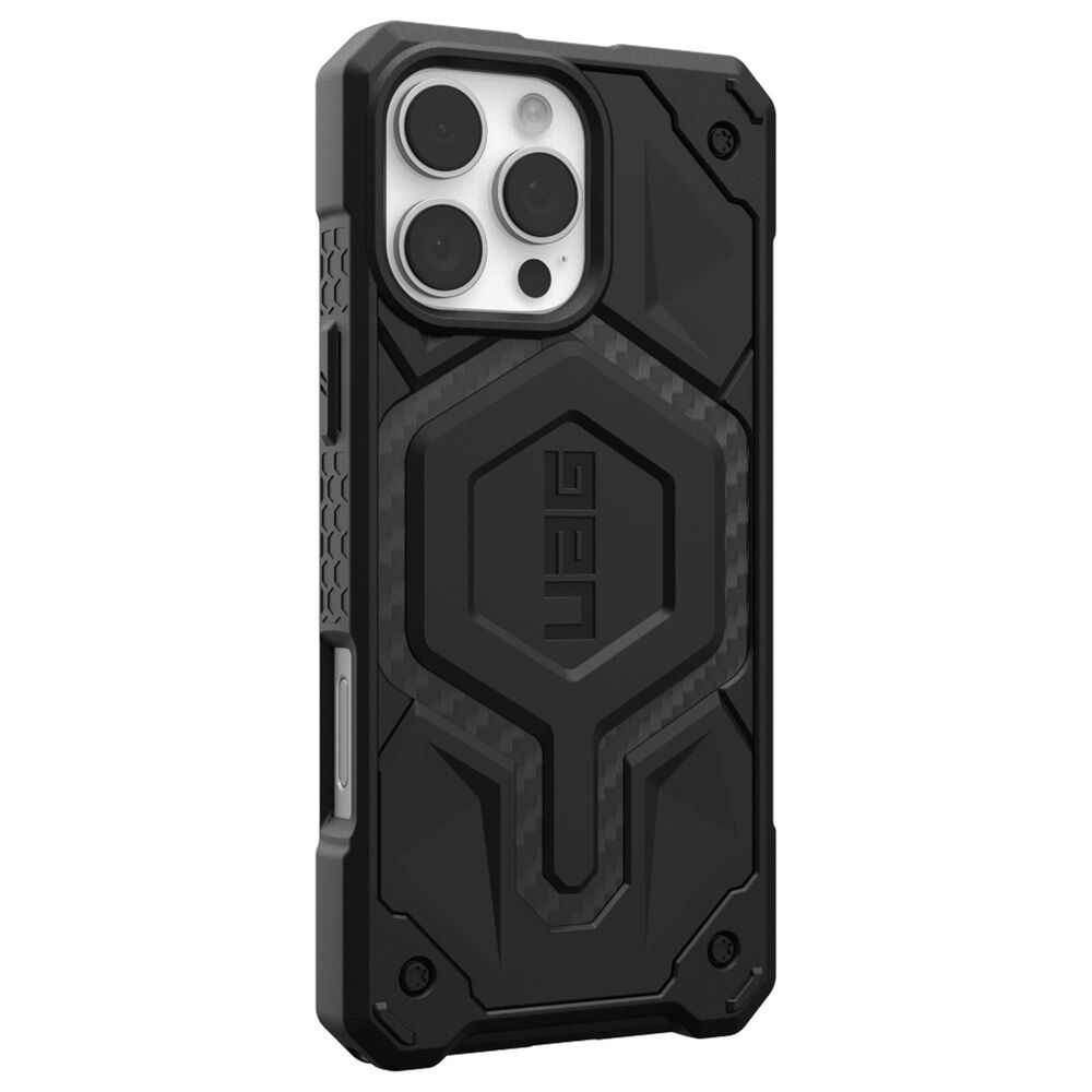 UAG Monarch Pro Series MagSafe Case for Apple iPhone 16 Pro in Carbon Fiber, , large