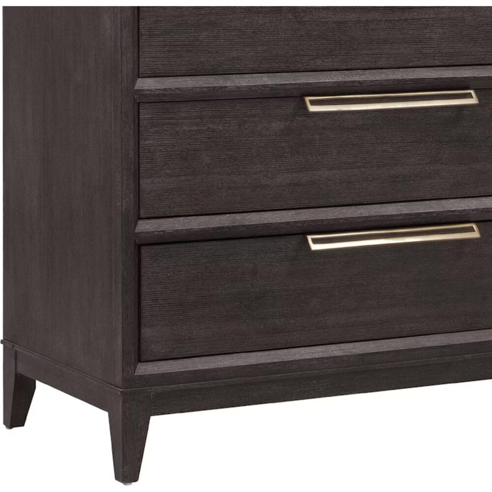 Pulaski Furniture Corp Quincy 5-Drawer Chest in Dark Brown, , large