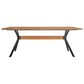Blue River Nevada 2-Piece Dining Table Set in Balsamico, , large