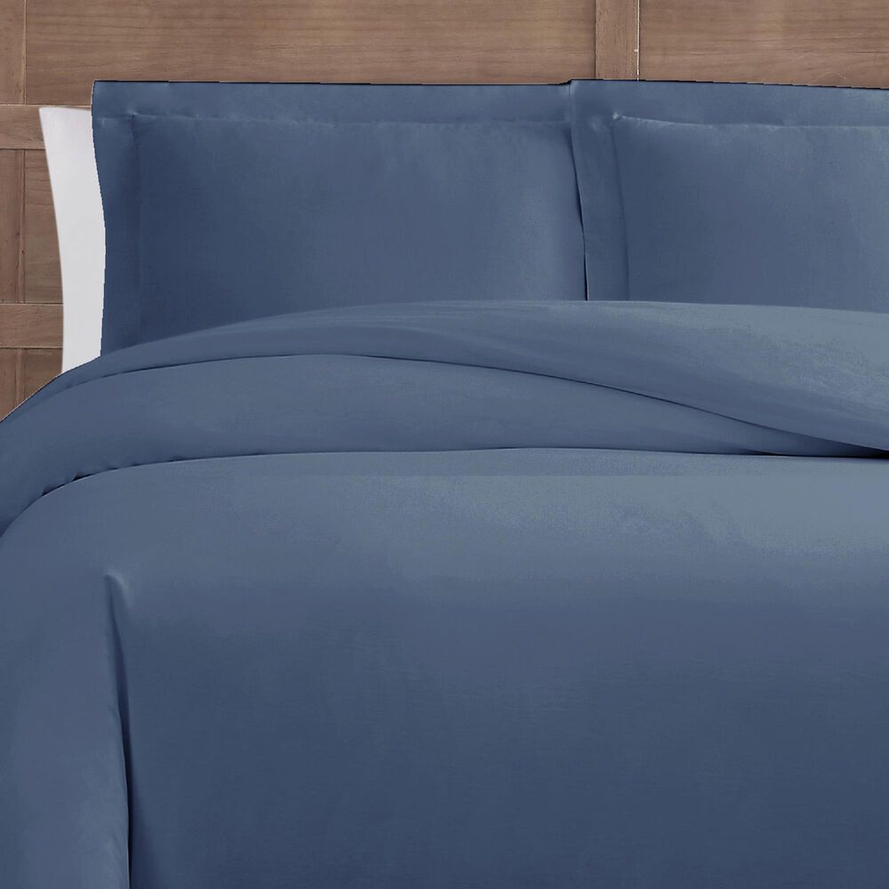 Pem America Truly Calm Silver Cool 2-Piece Twin/Twin XL Duvet Set in Blue, , large