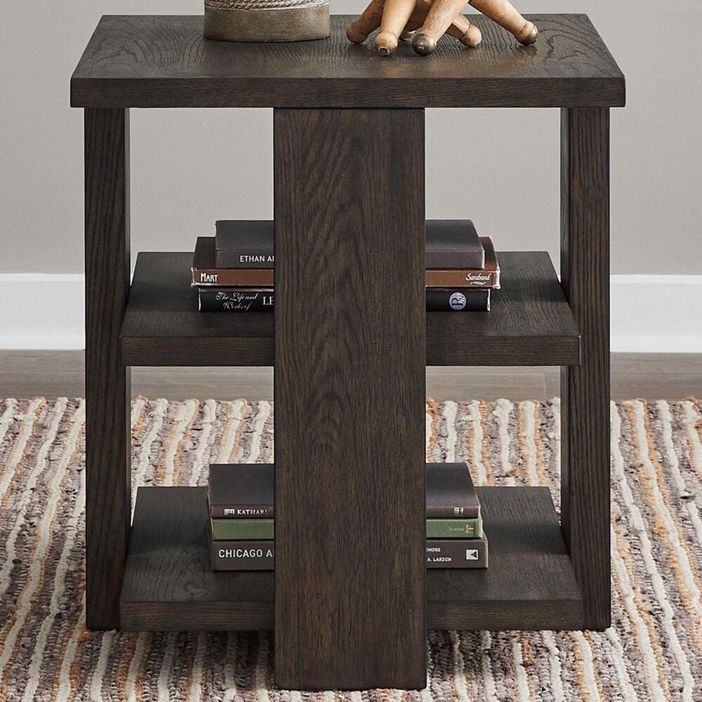 Belle Furnishings Harrison End Table in Espresso, , large