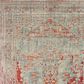 Oriental Weavers Pandora 1501U 9"10" x 12"10" Grey and Orange Area Rug, , large