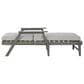 Ashley Visola Chaise Lounge with Cushion in Gray, , large