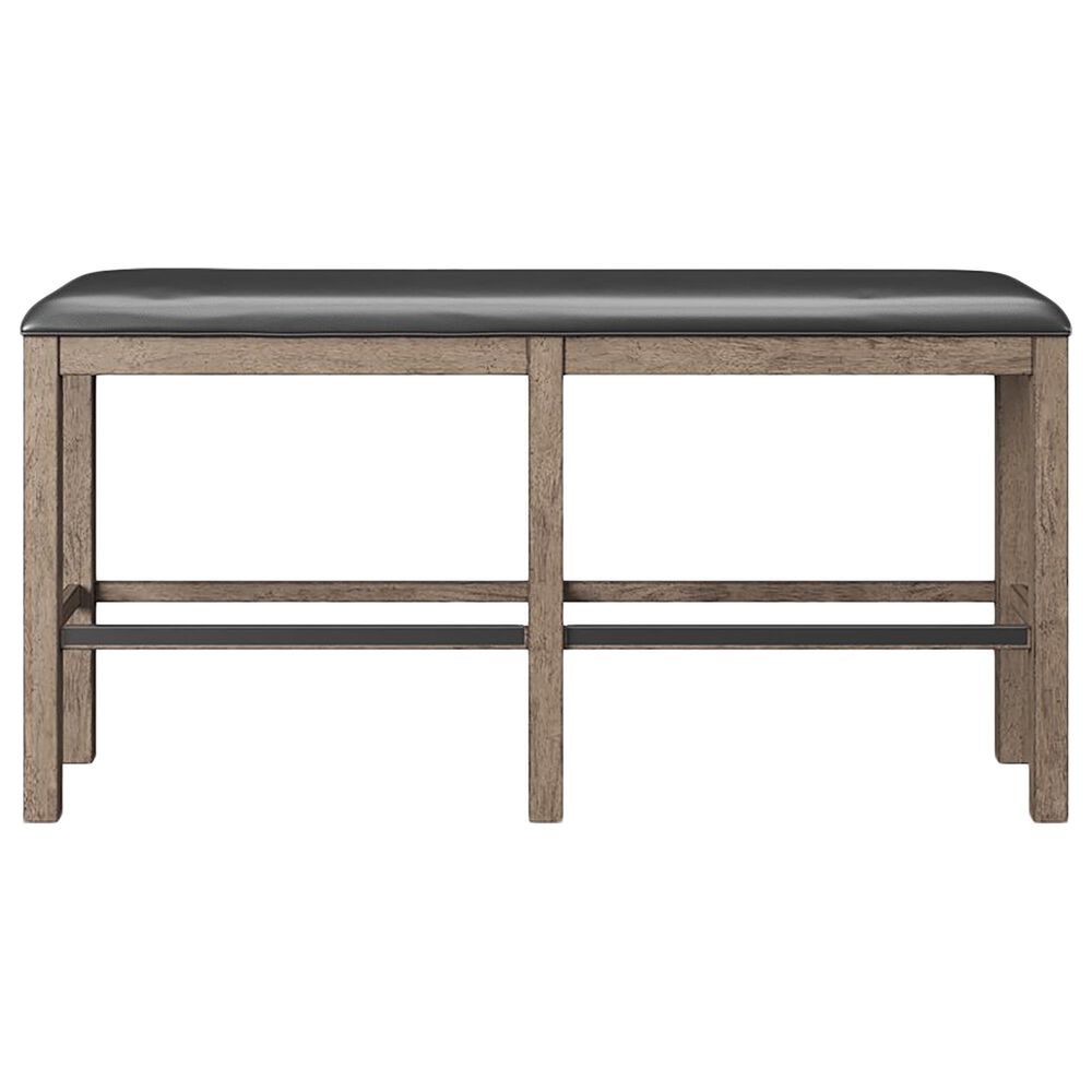 Golden Wave Furniture Benton 4-Piece Bar Set in Brown, , large