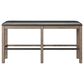 Golden Wave Furniture Benton 4-Piece Bar Set in Brown, , large