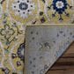 Safavieh Evoke EVK210B-3 3" x 5" Gold/Ivory Area Rug, , large
