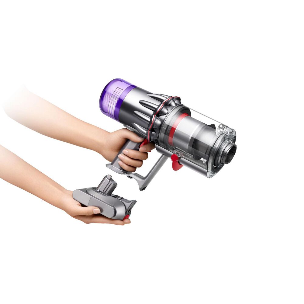 Dyson V9 Motorbar Vacuum in Sprayed Dark Nickel and Gloss Nickel, , large