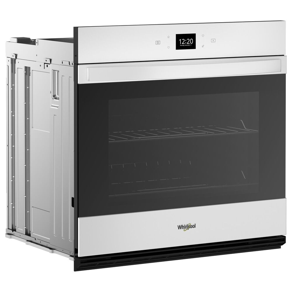 Whirlpool 27&quot; Smart Built-In Single Electric Wall Oven with Air Fry in White, , large