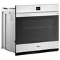 Whirlpool 27" Smart Built-In Single Electric Wall Oven with Air Fry in White, , large