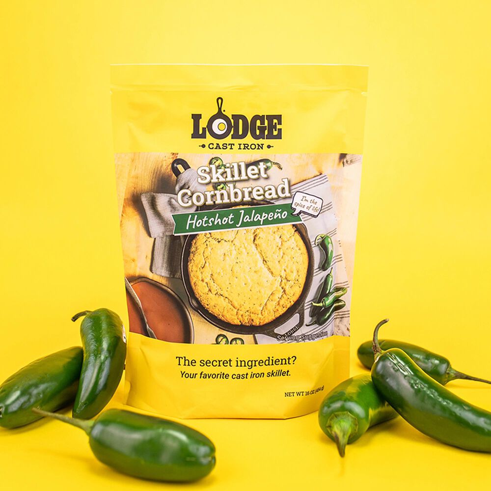 Lodge Hot Shot Jalapeno Skillet Cornbread Mix - Hotshot Jalapeno, , large