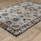 Oriental Weavers Eliana ELI08 Blue and Multicolor 3"3" x 5" Area Rug, , large