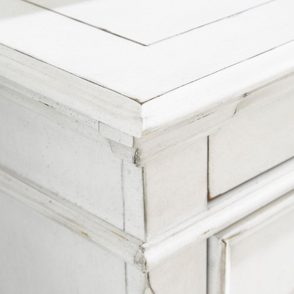 Ashley Kanwyn 9 Drawer Dresser in Distressed Whitewash, , large
