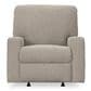 Ashley Deltona Manual Rocker Recliner in Parchment, , large