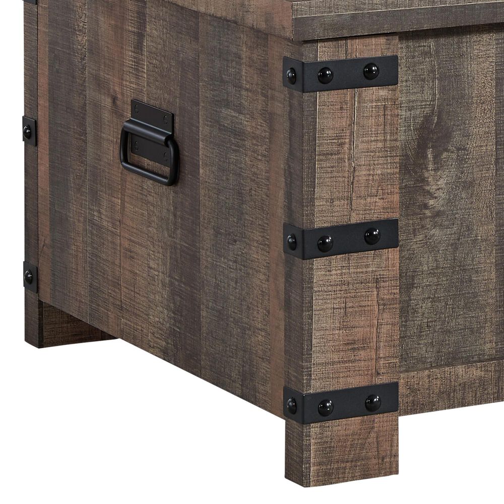 Ashley Hollum Lift-Top Coffee Table in Rustic Brown, , large