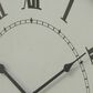 Maple and Jade 20" Decorative Wall Clock in Matte Black and White, , large