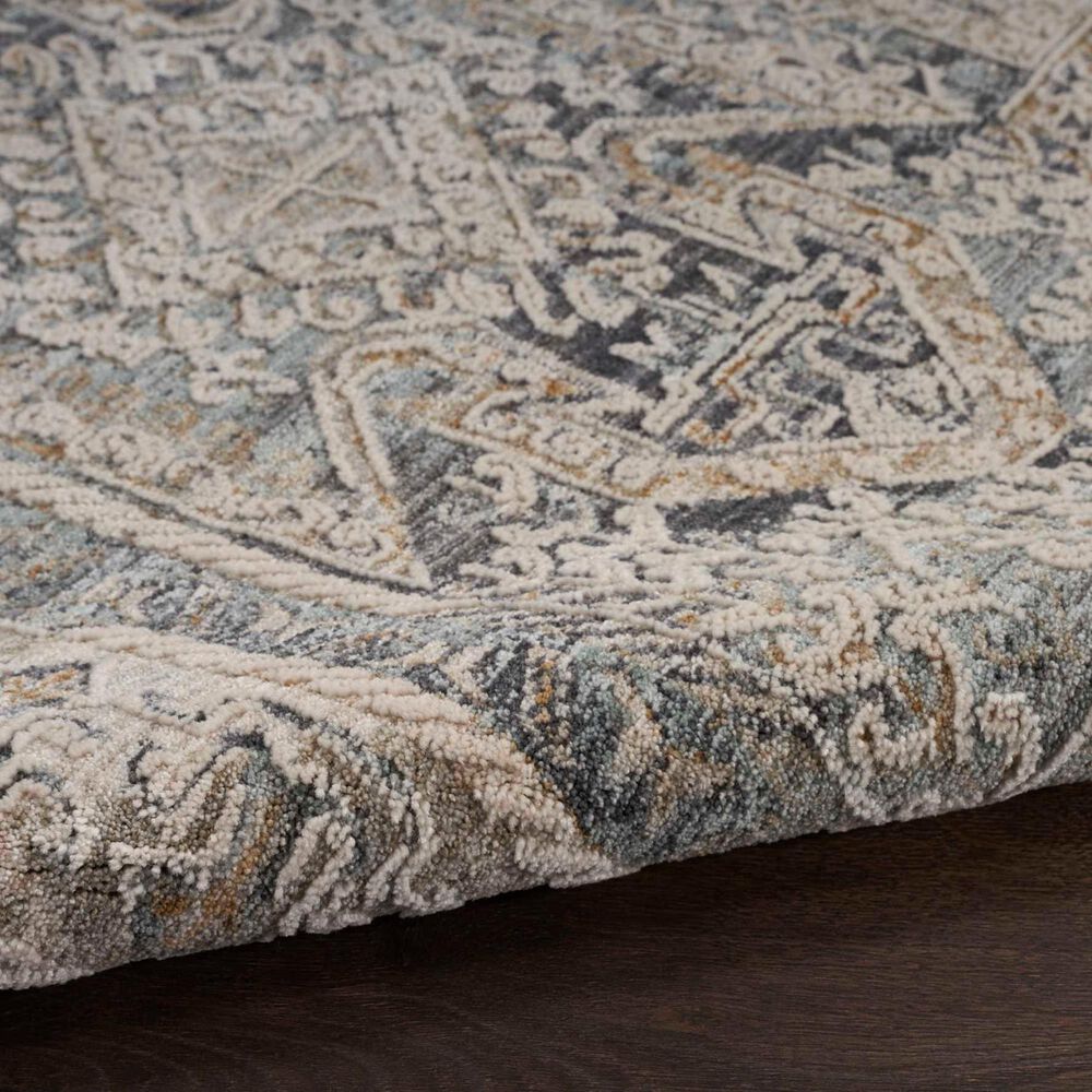 Nourison Lynx 12&#39; x 15&#39;9&quot; Ivory and Charcoal Area Rug, , large