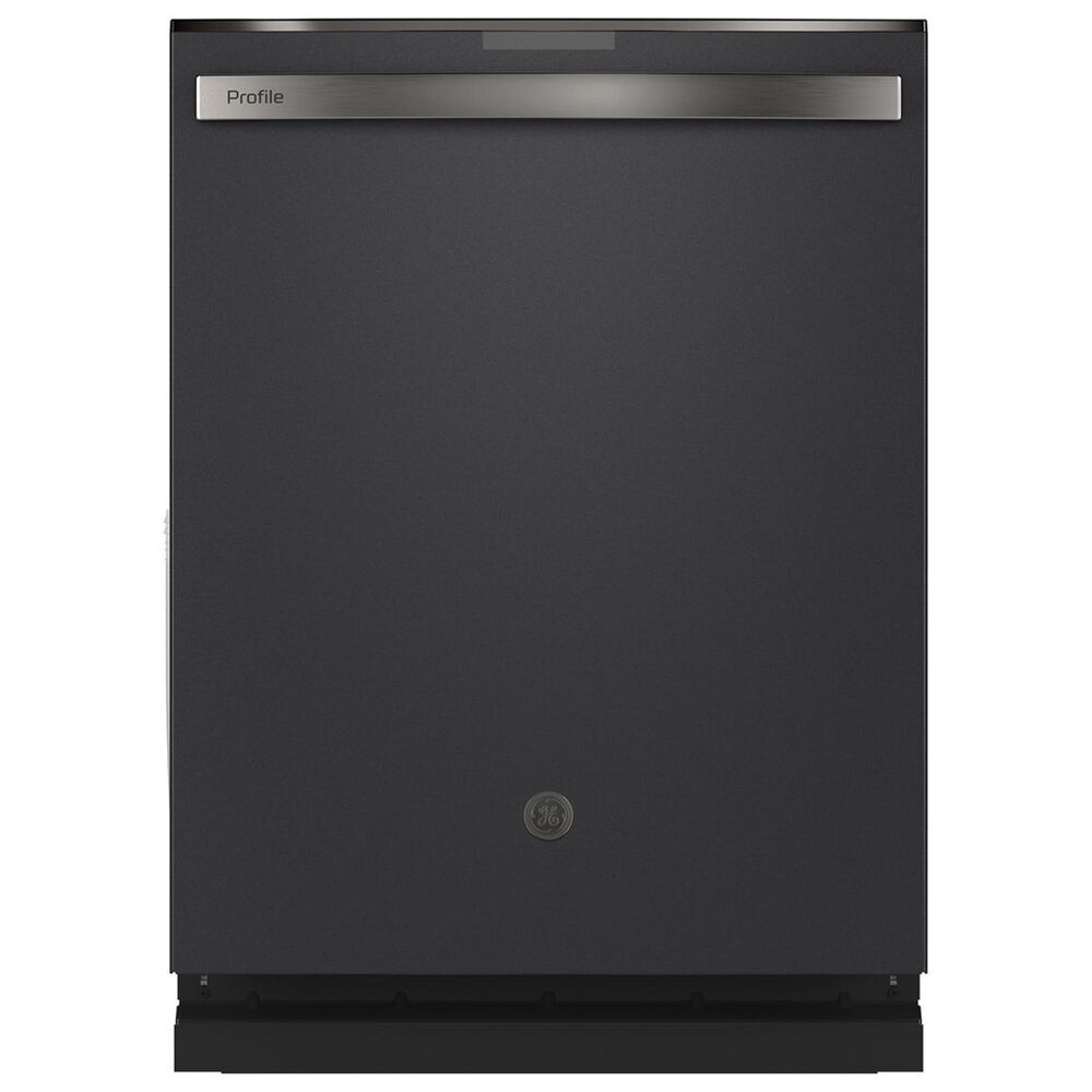GE Profile 24" Interior Dishwasher with Hidden Controls in Black Slate, , large