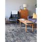 Amer Rugs Vermont VRM-2 5"3" x 7"6" Gray and Orange Area Rug, , large