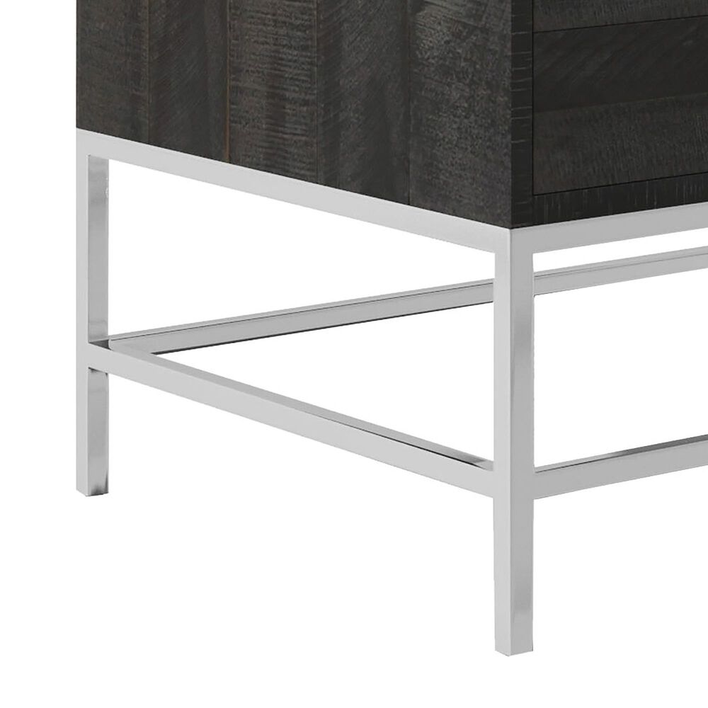 Bernhardt Coleman 2-Drawer Lateral File in Gray Mist and Black, , large