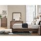 Ashley Fortlorn 6-Drawer Dresser and Mirror in Walnut Brown, , large