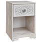 Ashley Paxberry 16" 1-Drawer Nightstand in Whitewash, , large