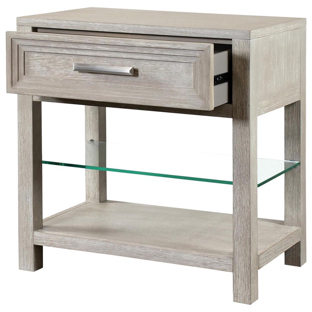 Shannon Hills Cascade 1 Drawer Nightstand in Dovetail, , large