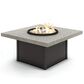 Homecrest Shadow Rock 42" Square Firepit Table in Pebble, , large