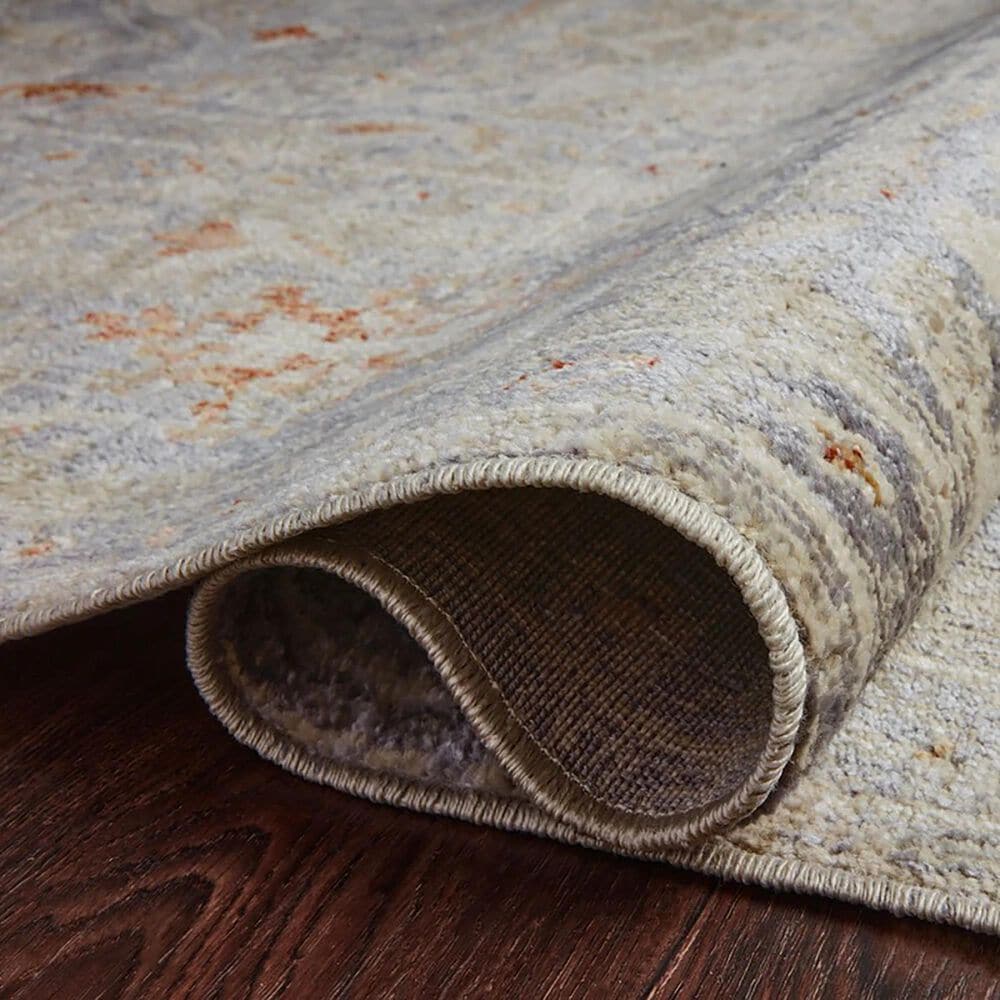 Chris Loves Julia x Loloi Rosemarie 2&#39;7&quot; x 4&#39; Oatmeal and Lavender Area Rug, , large